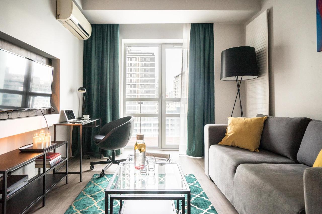 Oomph Warsaw Central Luxurious Air-Conditioned Apartment With Balcony ภายนอก รูปภาพ